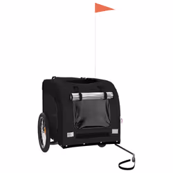 Rimorchio da Bici per Animali Nero Oxford e Ferrocod mxl 103383 - Vista aggiuntiva 3