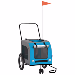 Rimorchio da Bici per Animali Blu e Grigio Oxford e Ferrocod mxl 93101 - Vista aggiuntiva 3
