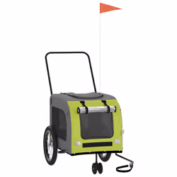 Rimorchio da Bici per Animali Verde e Grigio Oxford e Ferrocod mxl 83579 - Vista aggiuntiva 2
