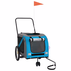 Rimorchio da Bici per Animali Blu e Grigio Oxford e Ferrocod mxl 83734 - Vista aggiuntiva 3