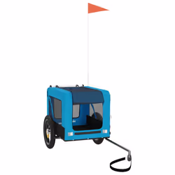 Rimorchio da Bici per Animali Blu e Nero Oxford e Ferrocod mxl 93684 - Vista aggiuntiva 3