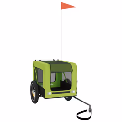 Rimorchio da Bici per Animali Verde e Nero Oxford e Ferrocod mxl 107166 - Vista aggiuntiva 2