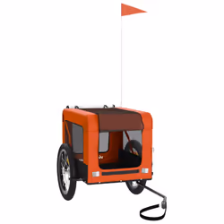 Rimorchio da Bici per Animali Arancione e Nero Oxford e Ferrocod mxl 130963 - Vista aggiuntiva 3