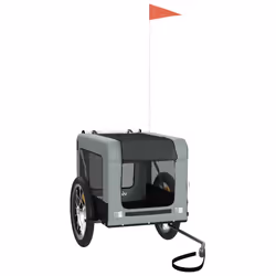 Rimorchio da Bici per Animali Grigio e Nero Oxford e Ferrocod mxl 117616 - Vista aggiuntiva 3