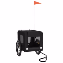 Rimorchio da Bici per Animali Nero Oxford e Ferrocod mxl 83053 - Vista aggiuntiva 3