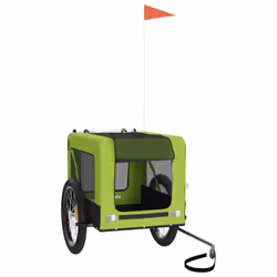 Rimorchio da Bici per Animali Verde e Nero Oxford e Ferrocod mxl 83234 - Vista aggiuntiva 2