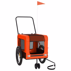 Rimorchio da Bici per Animali Arancione e Nero Oxford e Ferrocod mxl 133883 - Vista aggiuntiva 2