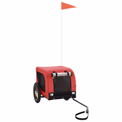 Rimorchio da Bici per Animali Rosso e Nero Oxford e Ferrocod mxl 81275 - Vista aggiuntiva 2