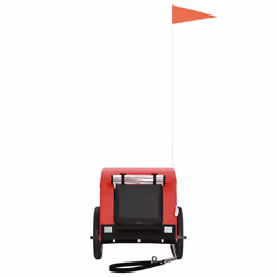 Rimorchio da Bici per Animali Rosso e Nero Oxford e Ferrocod mxl 81275 - Vista aggiuntiva 3