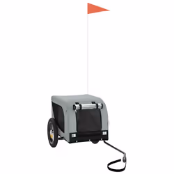 Rimorchio da Bici per Animali Grigio e Nero Oxford e Ferrocod mxl 94227 - Vista aggiuntiva 2