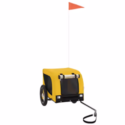 Rimorchio da Bici per Animali Giallo e Nero Oxford e Ferrocod mxl 117981 - Vista aggiuntiva 2