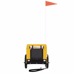 Rimorchio da Bici per Animali Giallo e Nero Oxford e Ferrocod mxl 117981 - Vista aggiuntiva 3