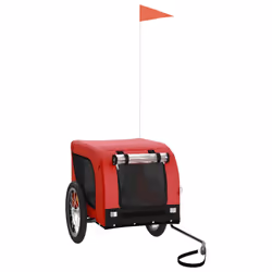 Rimorchio da Bici per Animali Rosso e Nero Oxford e Ferrocod mxl 71011 - Vista aggiuntiva 2