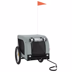 Rimorchio da Bici per Animali Grigio e Nero Oxford e Ferrocod mxl 71009 - Vista aggiuntiva 2