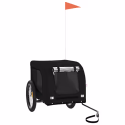 Rimorchio da Bici per Animali Nero Oxford e Ferrocod mxl 95035 - Vista aggiuntiva 2