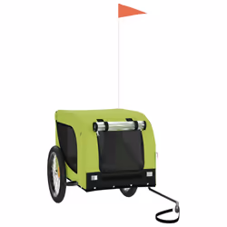 Rimorchio da Bici per Animali Verde e Nero Oxford e Ferrocod mxl 71004 - Vista aggiuntiva 2