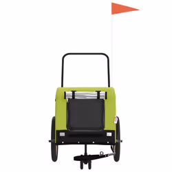 Rimorchio da Bici per Animali Verde e Nero Oxford e Ferrocod mxl 108617 - Vista aggiuntiva 3