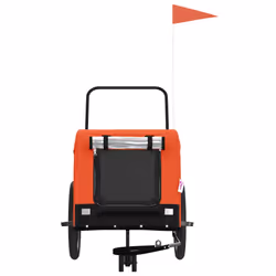 Rimorchio da Bici per Animali Arancione e Nero Oxford e Ferrocod mxl 83751 - Vista aggiuntiva 3