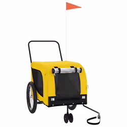 Rimorchio da Bici per Animali Giallo e Nero Oxford e Ferrocod mxl 132591 - Vista aggiuntiva 2