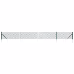 Recinzione a Rete con Picchetti Ancoraggio Verde 1x10 mcod mxl 97453 - Vista aggiuntiva 2