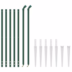 Recinzione a Rete con Picchetti Ancoraggio Verde 1x10 mcod mxl 97453 - Vista aggiuntiva 3