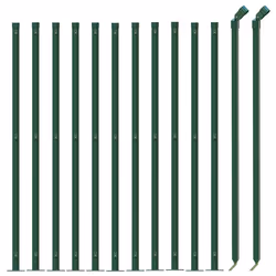 Recinzione a Rete con Flangia Verde 1x25 mcod mxl 121267 - Vista aggiuntiva 3