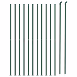 Recinzione a Rete con Flangia Verde 1,6x25 mcod mxl 79384 - Vista aggiuntiva 3