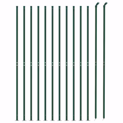 Recinzione a Rete con Flangia Verde 2,2x25 mcod mxl 129375 - Vista aggiuntiva 3