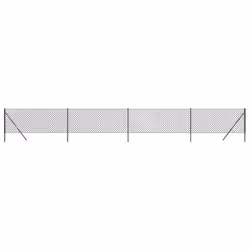 Recinzione a Rete Antracite 1x10 mcod mxl 119062 - Vista aggiuntiva 2