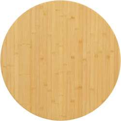 Piano del Tavolo, Vassoi da tavola Ø70x1, 5 cm in Bambù Vidaxl