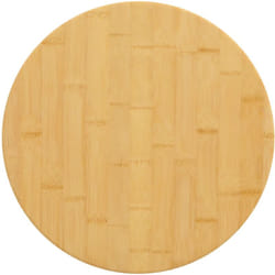 Piano del Tavolo, Vassoi da tavola Ø40x4 cm in Bambù vidaXL