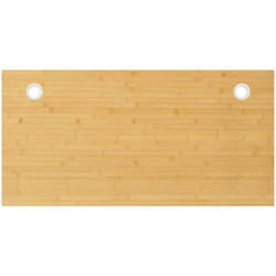 Tavolo Scrivania per Computer, Piano Scrivania 100x50x2, 5 cm in Bambù Vidaxl