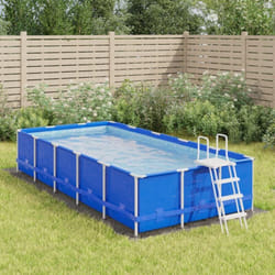Telo Sotto Piscina Grigio Chiaro 500x250 Geotessile Poliestere Vidaxl 11929