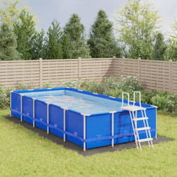 Telo Sotto Piscina Grigio Chiaro 820x420 Geotessile Poliestere Vidaxl 567335