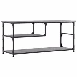 VidaXL 831826, Grigio, Legno, Acciaio, 1030 mm, 380 mm, 465 mm, 1 pz