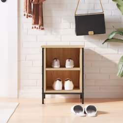 Tenete le vostre scarpe al riparo dalla polvere e dal disordine per creare un ambiente ordinato con la scarpiera! Materiale r ...