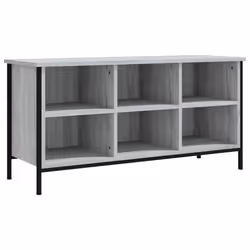 Scarpiera Grigio Sonoma 100x35x50 cm in Legno Multistratocod mxl 79837 - Vista aggiuntiva 2