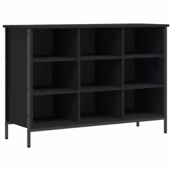 Scarpiera Nera 100x35x70 cm in Legno Multistratocod mxl 79195 - Vista aggiuntiva 2