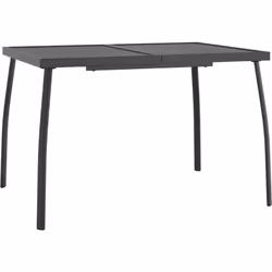 Questo tavolo da giardino presenta un design elegante e aggiunge un tocco di stile contemporaneo al vostro patio o giardino. ...