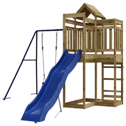 Set da Gioco da Esterno in Legno di Pino Impregnatocod mxl 102650 - Vista aggiuntiva 3