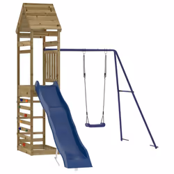 Set da Gioco da Esterno in Legno di Pino Impregnatocod mxl 126571 - Vista aggiuntiva 3