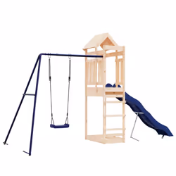 Set da Gioco da Esterno in Legno Massello di Pinocod mxl 102616 - Vista aggiuntiva 2