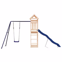 Set da Gioco da Esterno in Legno Massello di Pinocod mxl 102616 - Vista aggiuntiva 3