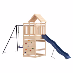 Set da Gioco da Esterno in Legno Massello di Pinocod mxl 126643 - Vista aggiuntiva 2