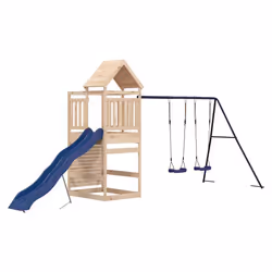 Set da Gioco da Esterno in Legno Massello di Pinocod mxl 78669 - Vista aggiuntiva 2