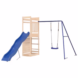 Set da Gioco da Esterno in Legno Massello di Pinocod mxl 102615 - Vista aggiuntiva 2
