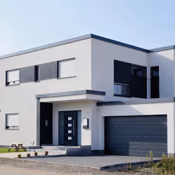 Porta Ingresso Antracite 100x210 cm in Alluminio e PVCcod mxl 94058 - Vista aggiuntiva 3