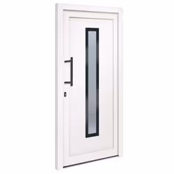 Porta Ingresso Bianca 98x208 cm in PVCcod mxl 94060 - Vista aggiuntiva 2