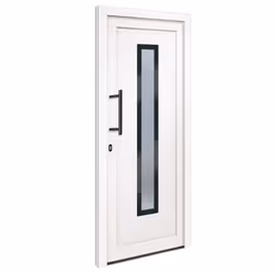 Porta Ingresso Bianca 108x200 cm in PVCcod mxl 70048 - Vista aggiuntiva 2