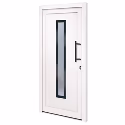 Porta Ingresso Bianca 98x208 cm in PVCcod mxl 94061 - Vista aggiuntiva 2
